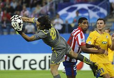 APOEL klubas pateikė didžiausią turo sensaciją i&scaron;vykoje nenusileidęs &bdquo;Atletico&ldquo;, o tikru mačo didvyriu tapo svečių vartininkas Dionisios Xiotis