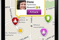 Žaidėjų buvimo vieta bus nustatoma naudojant GPS signalą. 