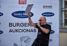 &bdquo;Vilnius Burger Fest&ldquo; aukciono akimirka