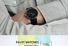 &bdquo;Pavasario Pop up&ldquo; dalyvis: &bdquo;Faust watches&ldquo;