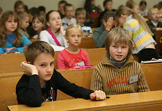 Mažieji studentai.