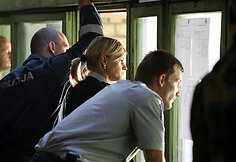 Kaune vyko konkursas &bdquo;2009 metų geriausias Lietuvos vie&scaron;osios policijos patrulis&ldquo;, skirtas gerinti vie&scaron;osios policijos patrulių profesinį ir fizinį pasirengimą