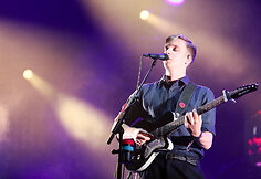 George'o Ezra koncerto akimirkos