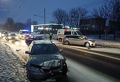 Avarija Draugystės gatvėje