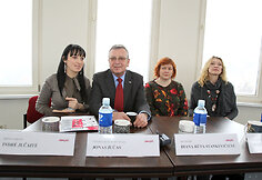 Spaudos konferencijoje