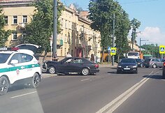 Avarija A.Juozapavičiaus prospekte