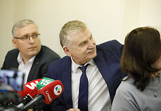 Spaudos konferencija dėl Kaune susirgusių žmonių