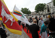 Apdovanojimų akimirka