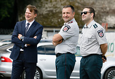 Saulius Putrimas, Renatas Požėla ir Elanas Jablonskas