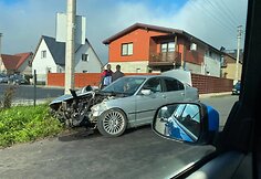 Penktadienio ryto avarijos Kaune