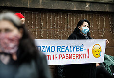 Piketas prie Kauno apygardos teismo