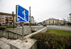 Požeminės pėsčiųjų perėjos laiptai