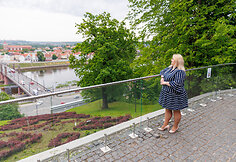 Projekto &bdquo;Žingsniai&ldquo; dalyvė Miglė Janu&scaron;auskienė.