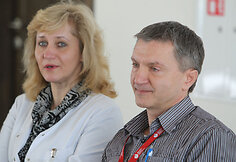 Astra Vitkauskienė ir Rimantas Kėvalas