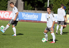 Lietuvos jaunimo (U-19) vaikinų futbolo rinktinės treniruotė
