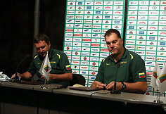 Antanas Guoga ir Arvydas Sabonis