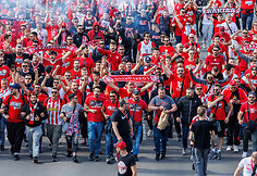 &bdquo;Olympiacos&ldquo; sirgalių eisena