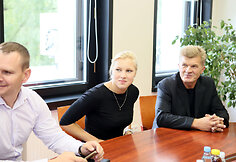 Mindaugas &Scaron;pokas, Rūta Meilutytė, Saulius Meilutis