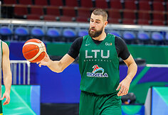 Lietuvos rinktinės treniruotė