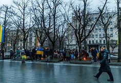 Akcija „Uždek žvakutę žuvusiems Ukrainos laisvės gynėjams“