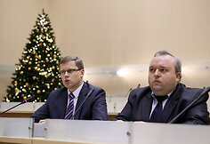 Andrius Kupčinskas ir Dainius Ratkelis