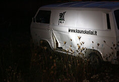 Įtariamojo automobilis