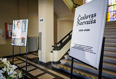 Atsisveikinimas su Česlovu Norvai&scaron;a