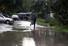 Vandentiekio avarija