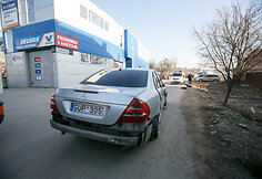 Sudaužytas &bdquo;Mercedes-Benz&ldquo;