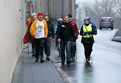 Saulius Bagdonas pasitiktas Kaune