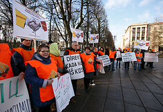 Protesto akimirkos
