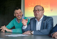 Šarūnas Jasikevičius ir Visvaldas Matijošaitis