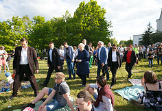 Prezidentė &bdquo;Laisvės piknike&ldquo;