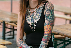 &bdquo;Memel Tattoo Convention&ldquo; lankytojai