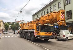 Krano iškėlimo operacija