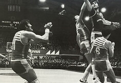 Žalgiris - CASK 1986. Arvydas Sabonis, Vladimiras Tkačenka