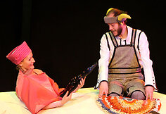 Spektaklio akimirkos