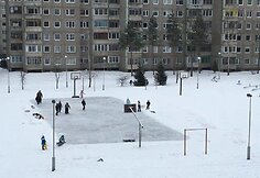 Ledo aikštelė Šilainiuose