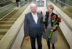 Visvaldas Matijošaitis ir Loreta Stonkienė