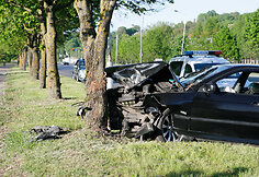 BMW avarija Jonavos gatvėje