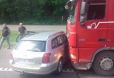 Avarija pakaunėje