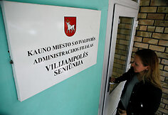 Namas, kuriame laikinai gyveno įtariamasis