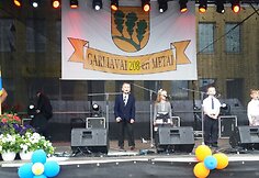 Koncertas miesto &scaron;ventėje