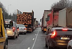 Spūstis į Karmėlavą