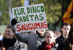 Studentų protestas