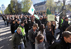 Studentų protestas