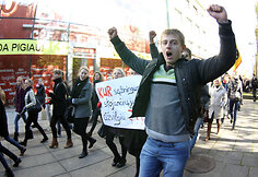 Studentų protestas