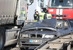 Vilkiko ir BMW avarija