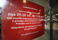 Evakuacija Kauno &bdquo;Akropolyje&ldquo;