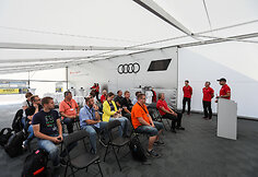 „Audi sport“ vairavimo akademijos renginys